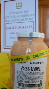  La Sauce Maffia” è uno dei prodotti in vendita in Belgio 